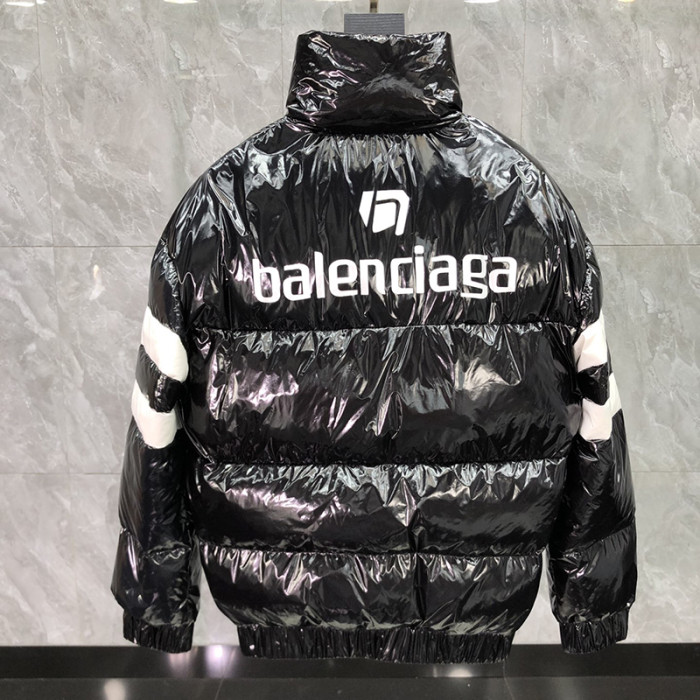 Balenciaga Design Mens Womens Winter Windprood Down Jackets Keep Warm 90% White Duck Down