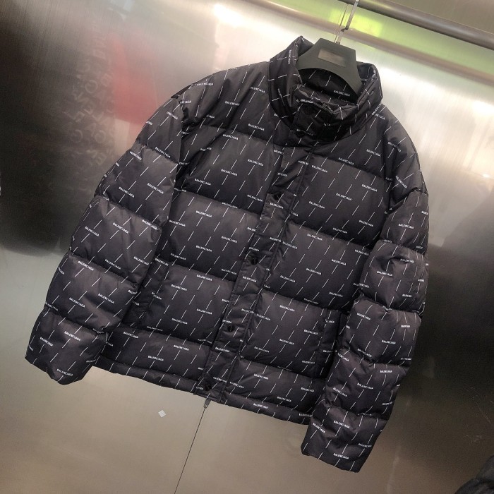 Balenciaga Design Mens Womens Winter Windprood Down Jackets Keep Warm 90% White Duck Down