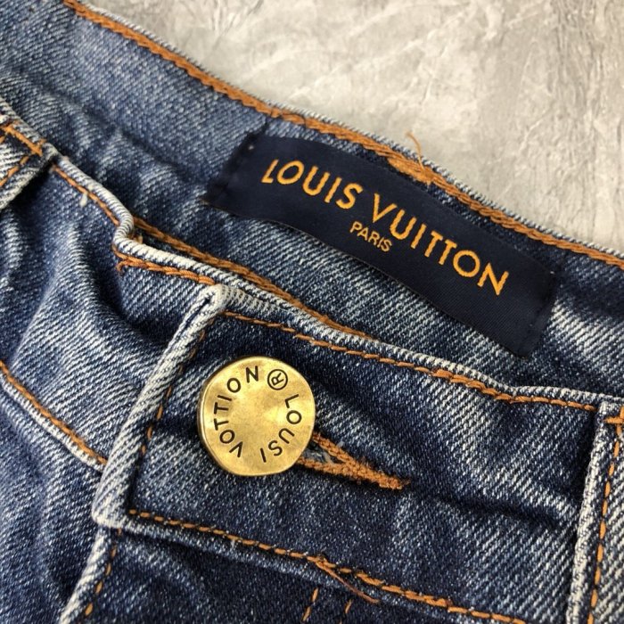 Louis Vuitton Luxury Brand Mens Jeans
