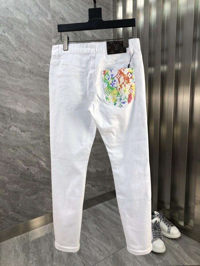 Louis Vuitton Luxury Brand Mens Jeans