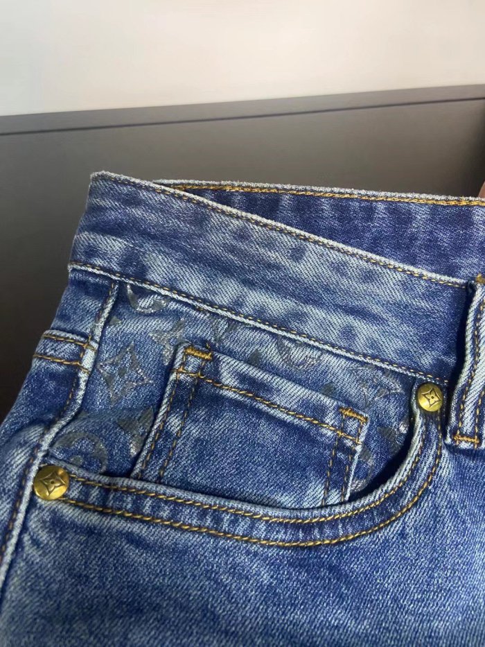 Louis Vuitton Luxury Brand Mens Jeans