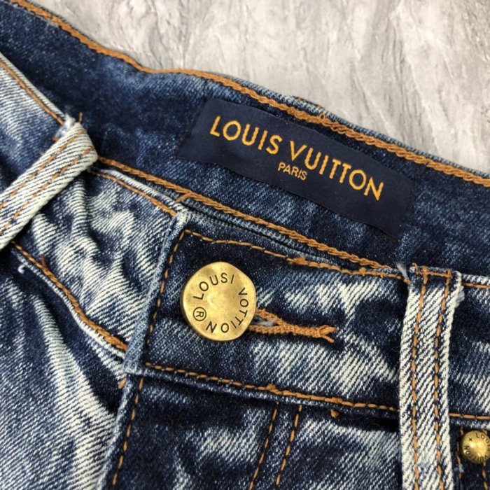 Louis Vuitton Luxury Brand Mens Jeans