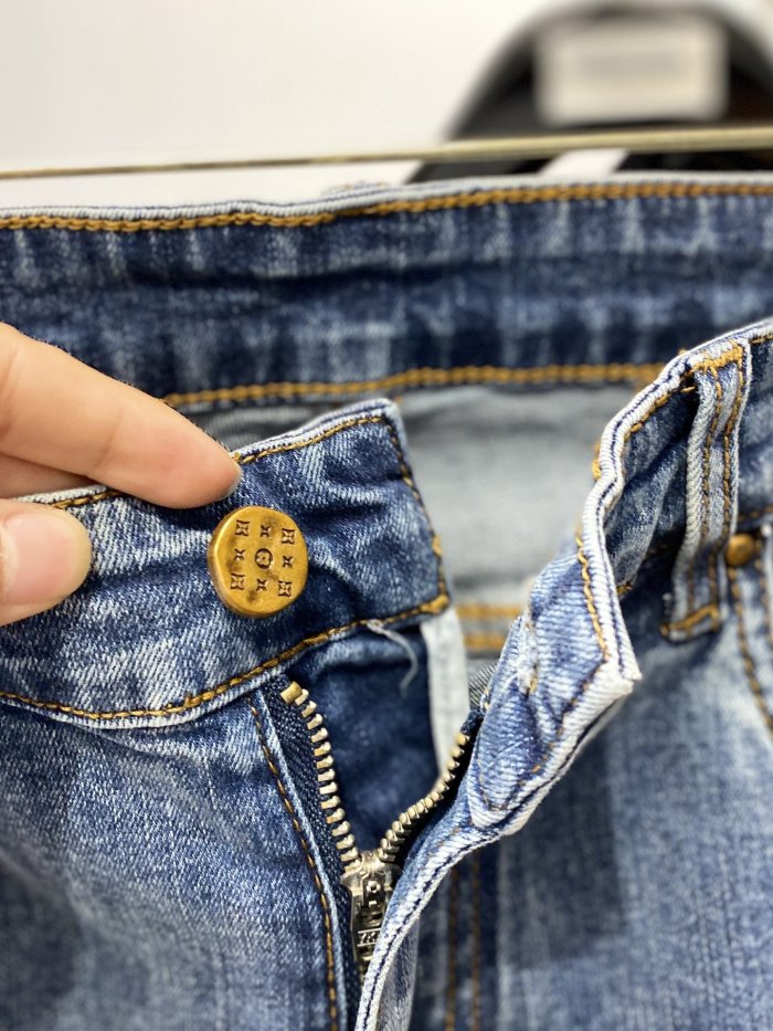 Louis Vuitton Luxury Brand Mens Jeans