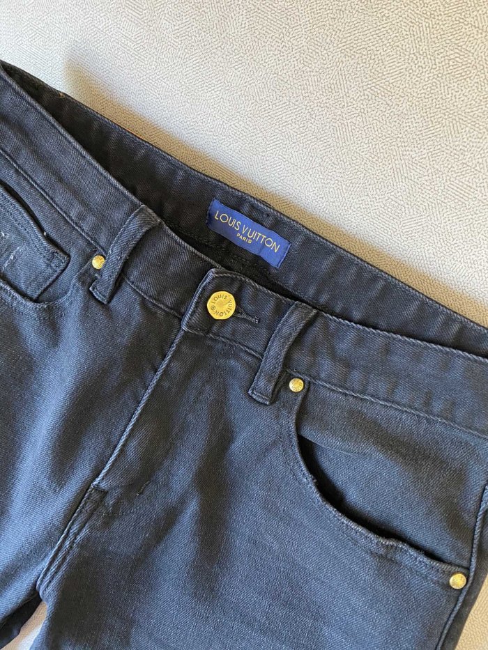 Louis Vuitton Luxury Brand Mens Jeans