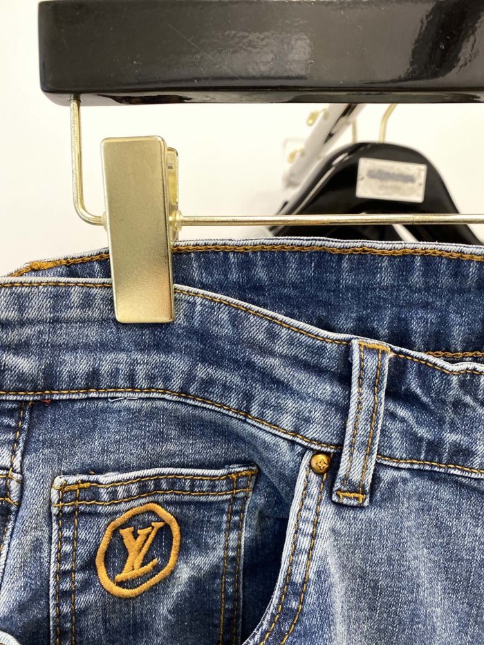 Louis Vuitton Luxury Brand Mens Jeans