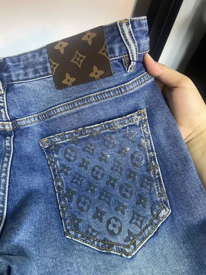 Louis Vuitton Luxury Brand Mens Jeans