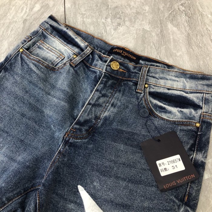 Louis Vuitton Luxury Brand Mens Jeans