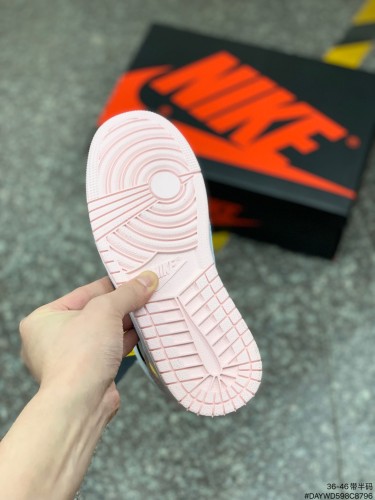 Air Jordan 1 High OG  'Atmosphere  Sneakers Mens Womens Shoes Sneakers with Original Box DAYWD598C8796