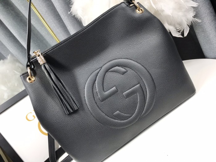Gucci Womens Bags Shoulder Handbag Luxury Brand Gucci Double G Logo 408825