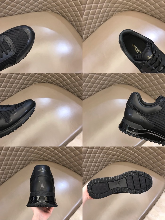 Louis Vuitton Men Shoes Sports RUN AWAY SNEAKER Running Design Luxury Brand with Original Box