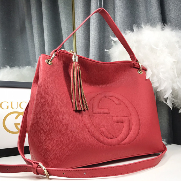 Gucci Womens Bags Shoulder Handbag Luxury Brand Gucci Double G Logo 408825