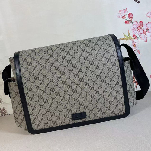 Gucci Womens Bags GG Supreme baby changing bag with Original Box 495909 K5RLN 1095