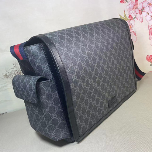 Gucci Womens Bags GG Supreme baby changing bag with Original Box 495909 K5RLN 1095