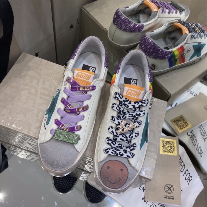 Golden Goose GGDB Womens Mens Shoes Fashion Sneakers Unisex Design Luxury Brand Men's Super-Star sneakers with Box