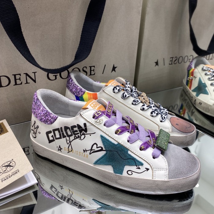 Golden Goose GGDB Womens Mens Shoes Fashion Sneakers Unisex Design Luxury Brand Men's Super-Star sneakers with Box