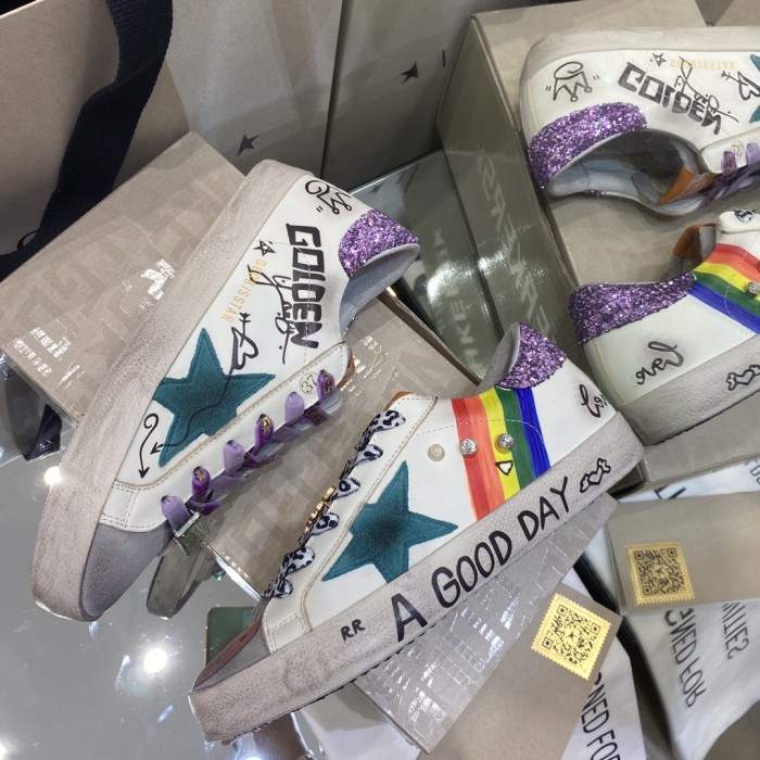 Golden Goose GGDB Womens Mens Shoes Fashion Sneakers Unisex Design Luxury Brand Men's Super-Star sneakers with Box