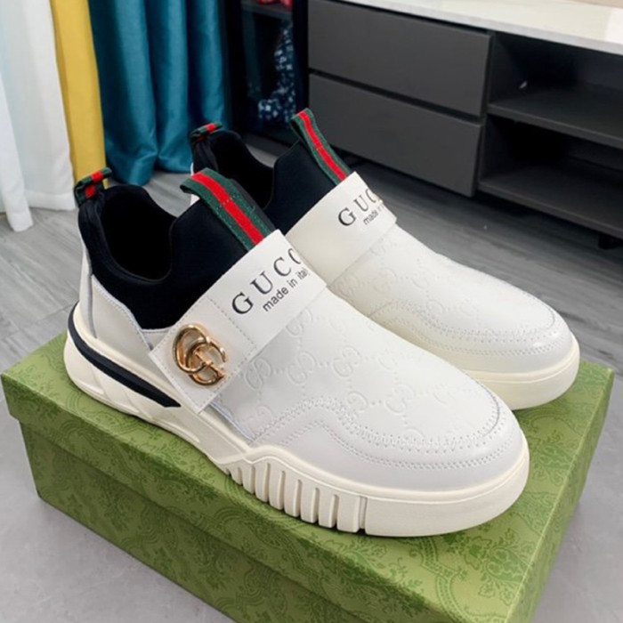 Gucci Mens Shoes Luxury Brand Men's Gucci Tennis Sneaker with Original Box