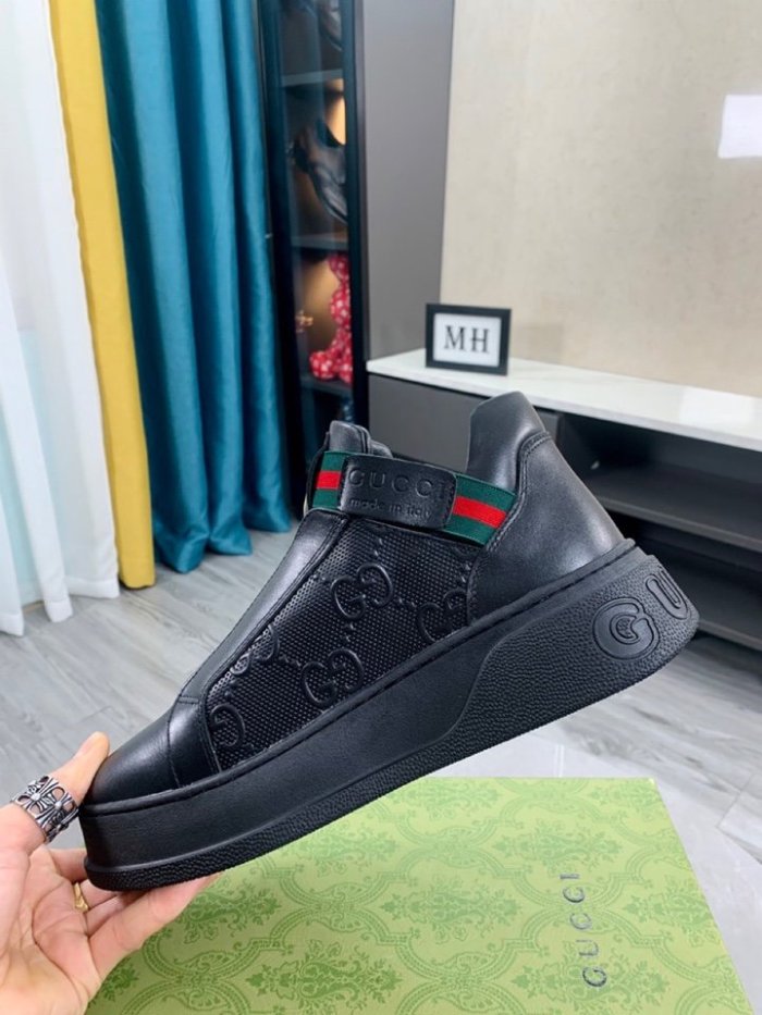 Gucci Mens Shoes Luxury Brand Men's Gucci Tennis Sneaker with Original Box
