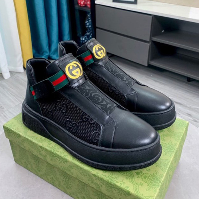 Gucci Mens Shoes Luxury Brand Men's Gucci Tennis Sneaker with Original Box