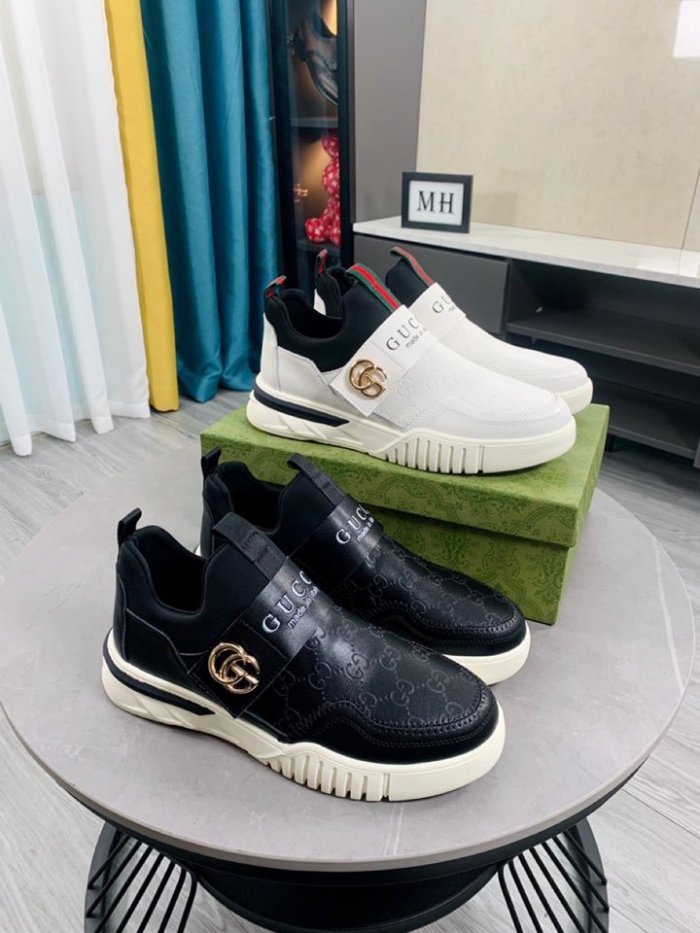 Gucci Mens Shoes Luxury Brand Men's Gucci Tennis Sneaker with Original Box