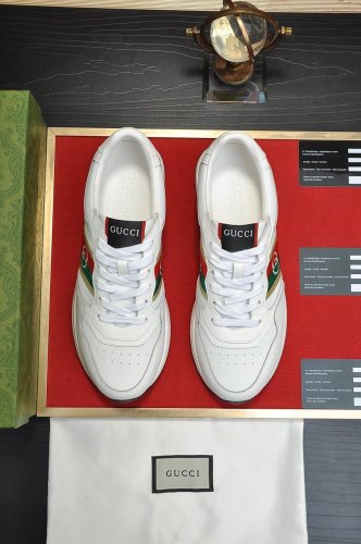 Gucci Mens Shoes Luxury Brand Men's Gucci Tennis Sneaker with Original Box