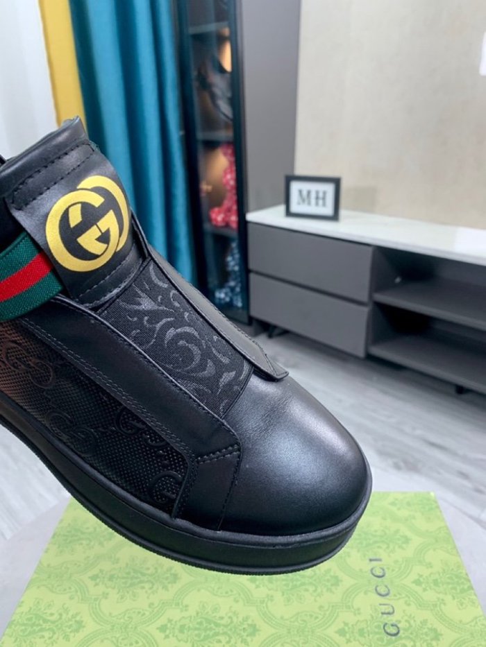 Gucci Mens Shoes Luxury Brand Men's Gucci Tennis Sneaker with Original Box