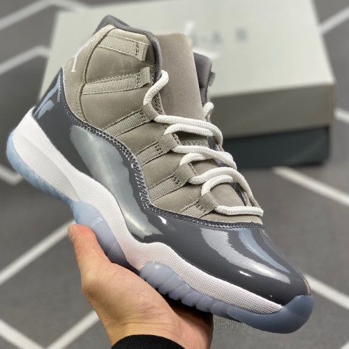 Air Jordan 11 Retro “Cool Gry” Sneakers Men Womens Shoes CT8012-005  D48341213 with Original Box