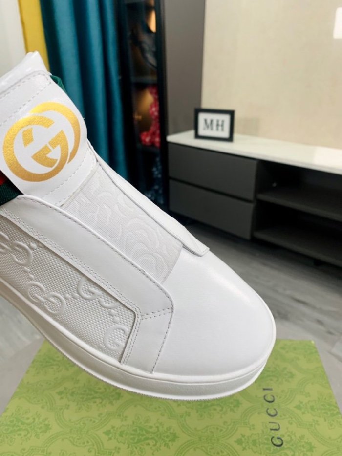 Gucci Mens Shoes Luxury Brand Men's Gucci Tennis Sneaker with Original Box