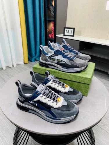 Gucci Mens Shoes Luxury Brand Men's Gucci Tennis Sneaker with Original Box