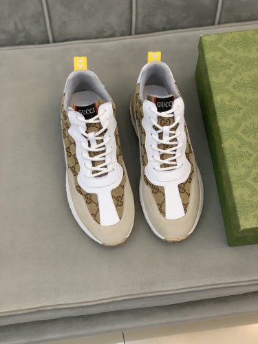 Gucci Mens Shoes Luxury Brand Men's Gucci Tennis Sneaker with Original Box