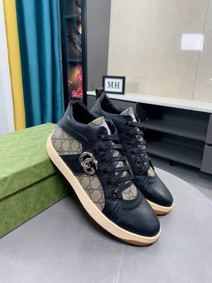 Gucci Mens Shoes Luxury Brand Men's Gucci Tennis Sneaker with Original Box
