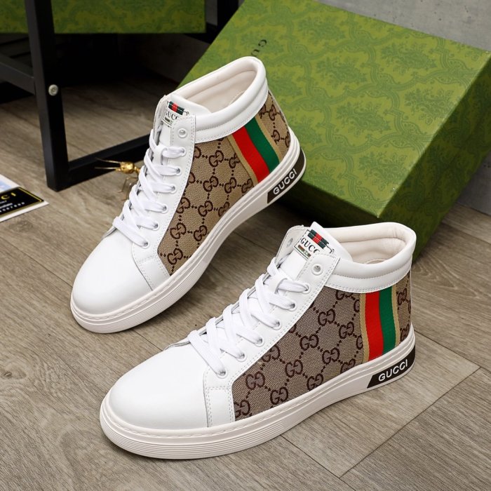 Gucci Mens Shoes Luxury Brand Men's Gucci Tennis Sneaker with Original Box