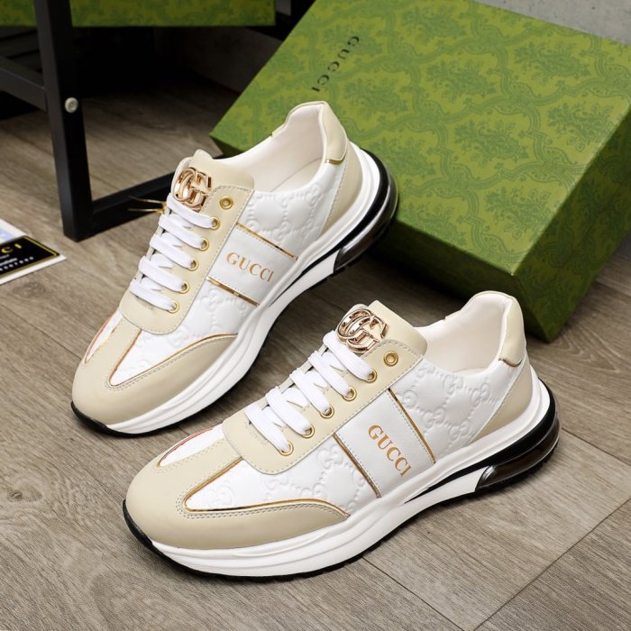 Gucci Mens Shoes Luxury Brand Men's Gucci Tennis Sneaker with Original Box