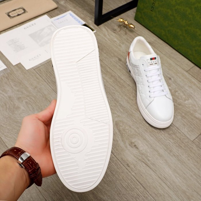 Gucci Mens Shoes Luxury Brand Men's Gucci Tennis Sneaker with Original Box