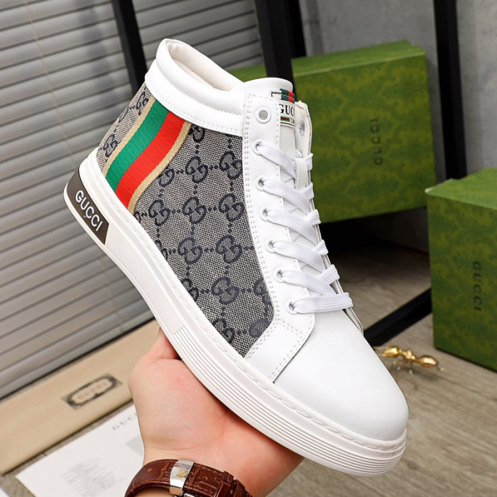 Gucci Mens Shoes Luxury Brand Men's Gucci Tennis Sneaker with Original Box