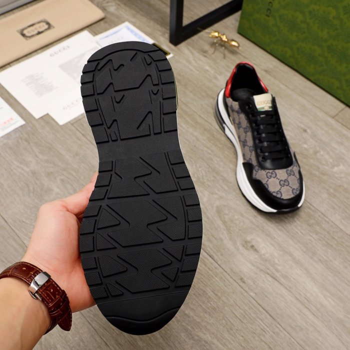 Gucci Mens Shoes Luxury Brand Men's Gucci Tennis Sneaker with Original Box