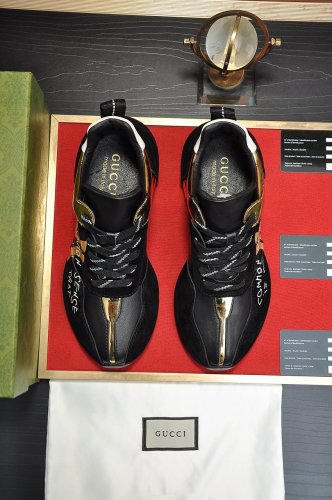 Gucci Mens Shoes Luxury Brand Men's Gucci Tennis Sneaker with Original Box