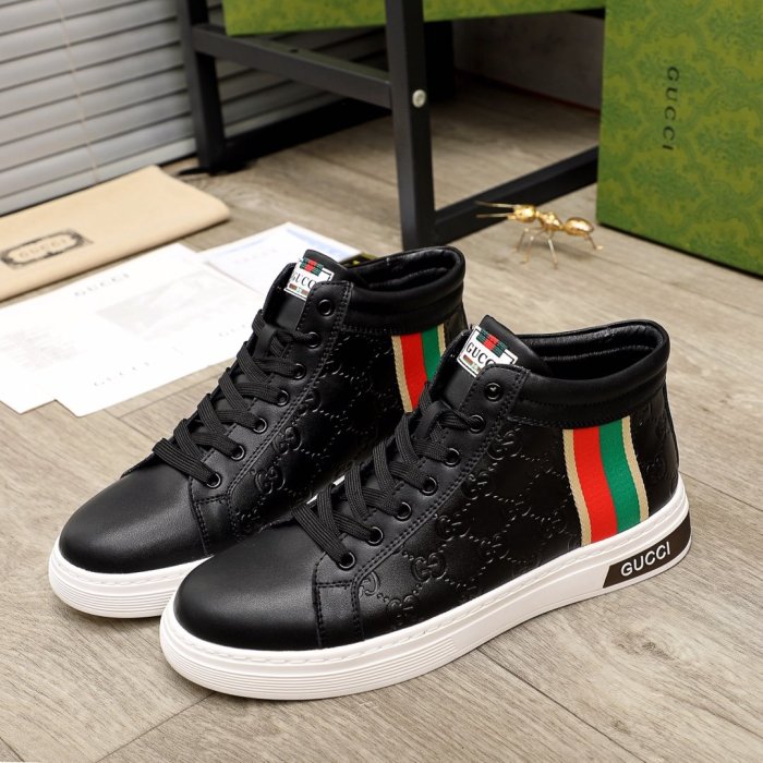 Gucci Mens Shoes Luxury Brand Men's Gucci Tennis Sneaker with Original Box