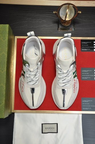 Gucci Mens Shoes Luxury Brand Men's Gucci Tennis Sneaker with Original Box