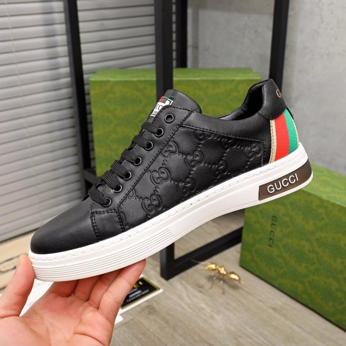Gucci Mens Shoes Luxury Brand Men's Gucci Tennis Sneaker with Original Box