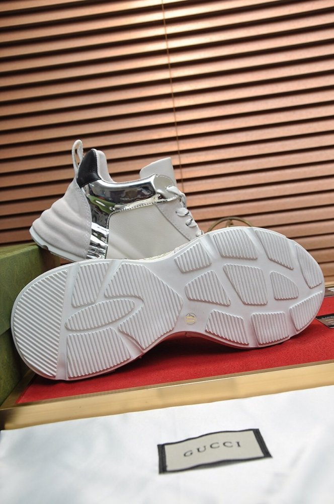 Gucci Mens Shoes Luxury Brand Men's Gucci Tennis Sneaker with Original Box