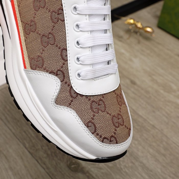 Gucci Mens Shoes Luxury Brand Men's Gucci Tennis Sneaker with Original Box