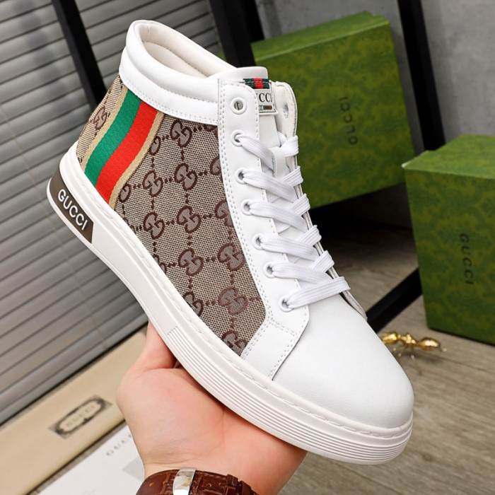 Gucci Mens Shoes Luxury Brand Men's Gucci Tennis Sneaker with Original Box