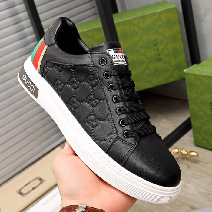 Gucci Mens Shoes Luxury Brand Men's Gucci Tennis Sneaker with Original Box