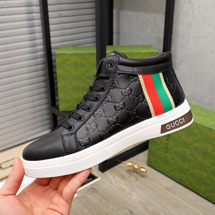 Gucci Mens Shoes Luxury Brand Men's Gucci Tennis Sneaker with Original Box