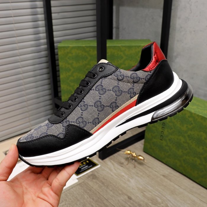 Gucci Mens Shoes Luxury Brand Men's Gucci Tennis Sneaker with Original Box