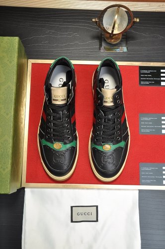 Gucci Mens Shoes Luxury Brand Men's Gucci Tennis Sneaker with Original Box