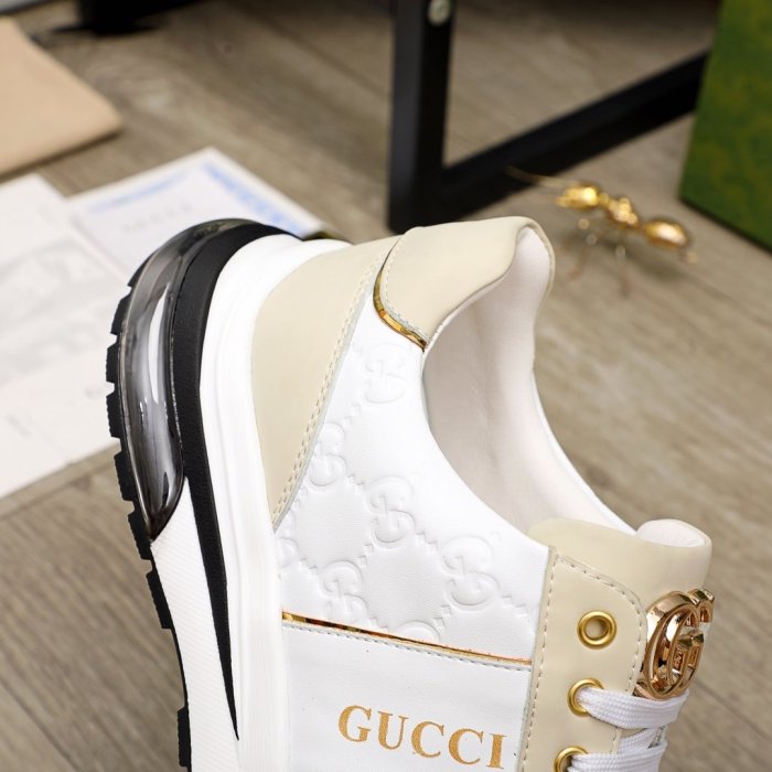 Gucci Mens Shoes Luxury Brand Men's Gucci Tennis Sneaker with Original Box