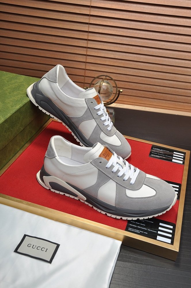 Gucci Mens Shoes Luxury Brand Men's Gucci Tennis Sneaker with Original Box