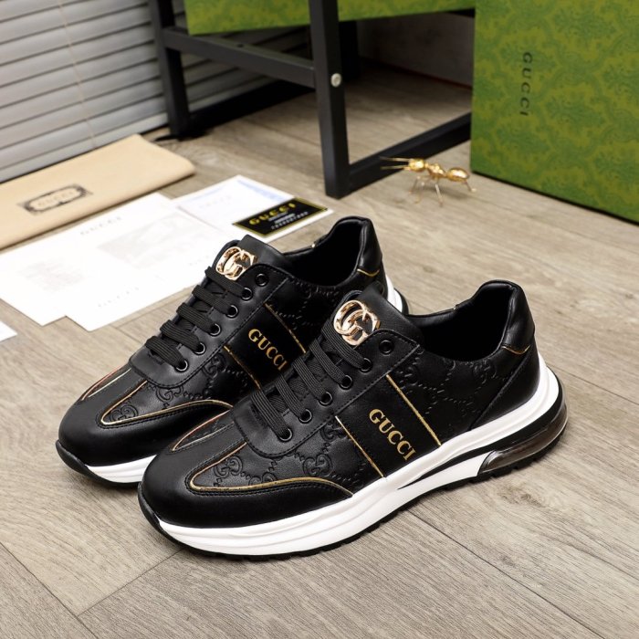 Gucci Mens Shoes Luxury Brand Men's Gucci Tennis Sneaker with Original Box